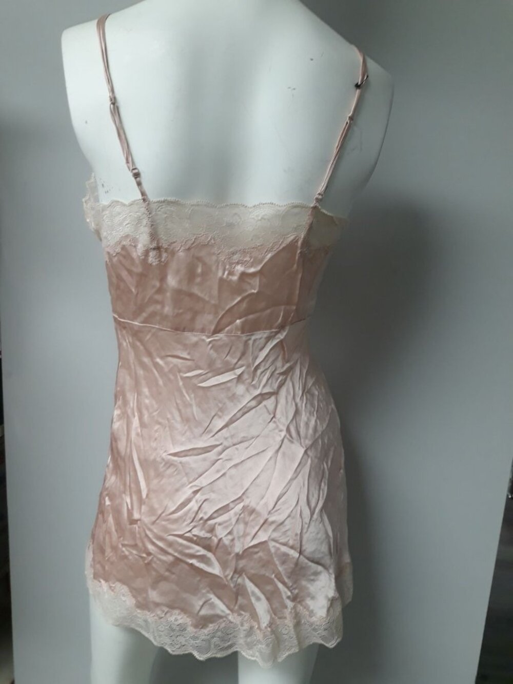Only Hearts Silk BABYDOLL Pink Medium New Without Tags! - Picture 2 of 3